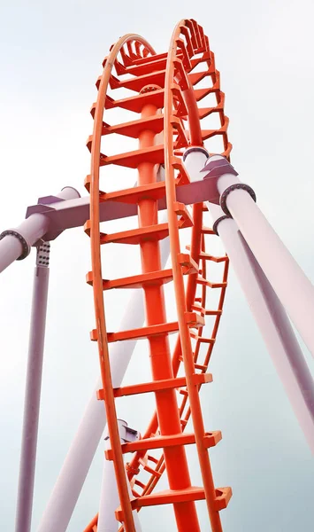 Μια πίστα Roller Coaster — Φωτογραφία Αρχείου