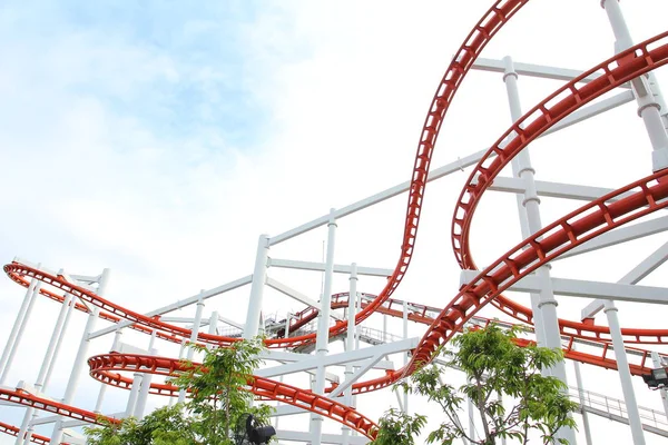 A Roller Coaster Track — Stock Photo, Image