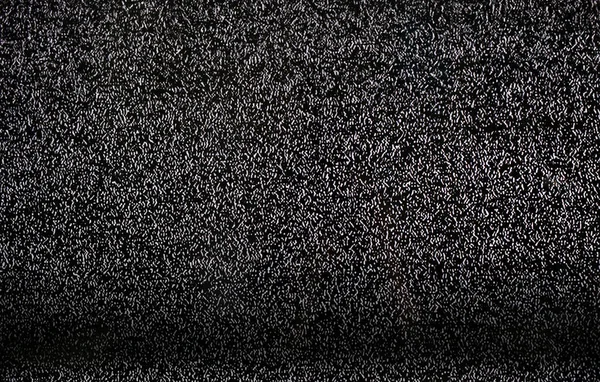Телевизор без сигнала, беззвучная текстура с телевизором, шумовой эффект для фона . Стоковая Картинка