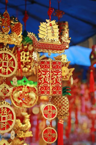 Goodluck item on sale during chinese new year — Stock Photo, Image