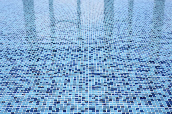 Azul azulejos fundo da piscina — Fotografia de Stock