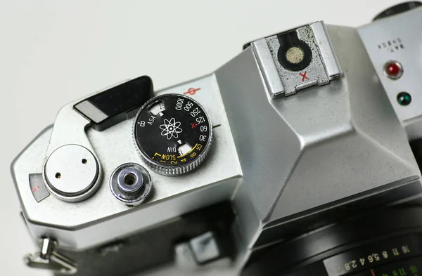 Antique camera, Detail of retro camera