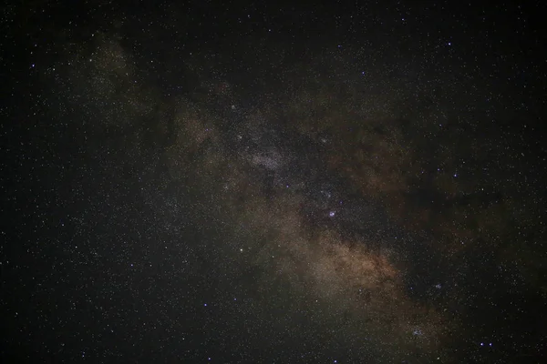 Universo espacio galaxia de la Vía Láctea con muchas estrellas en la noche, Astronomía fotografía . — Foto de Stock