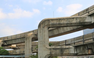 gökyüzü tren Köprüsü Üstgeçit