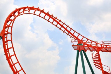 Bir Roller Coaster parça