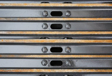 Yakın çekim tekerlek sarı parça tipi yükleyici Ekskavatör