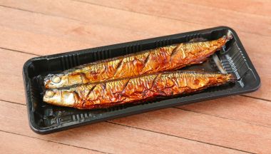 Pasifik saury - Sanma, Japon cuiseine ızgara