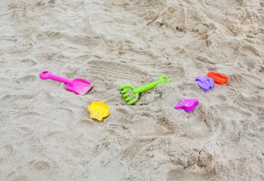 Aracı ve hayvan blok kum plaj şekillendirme