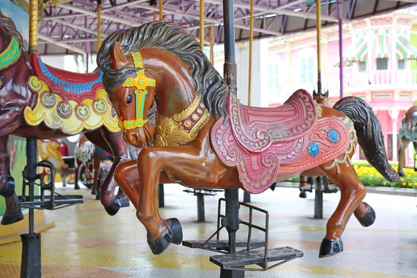 Carousel on the playground — Stock Photo, Image