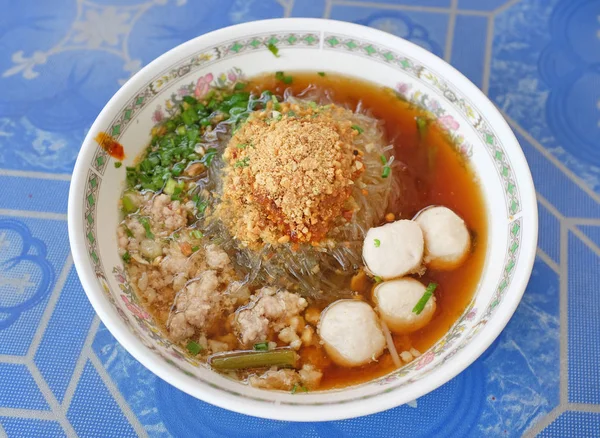 Thaise noodle stijl — Stockfoto