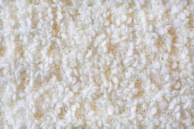 Beyaz kürk paspas arka plan desen tasarım