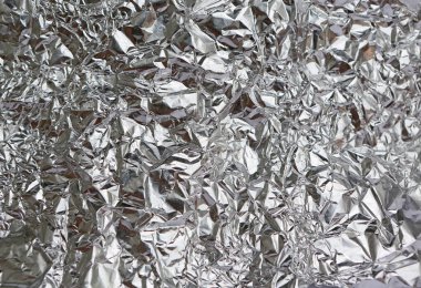 Gümüş alüminyum folyo arka plan