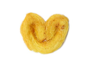 Beyaz arka plan üzerinde izole bisküvi