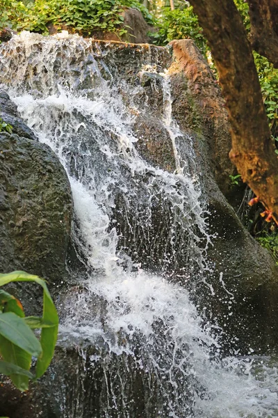 Cachoeira no jardim — Fotografia de Stock