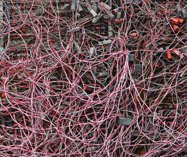 Laberinto Intercambio de teléfono fondo — Foto de Stock