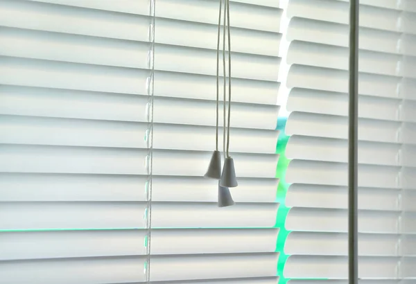 Blinds window decoration interior of room — Stock Photo, Image