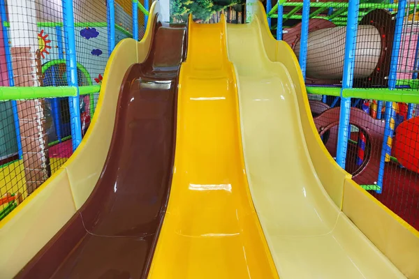 Parque infantil de diapositivos — Fotografia de Stock