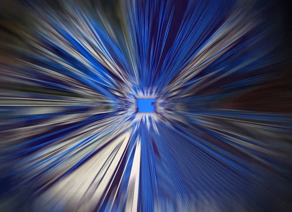 Elektronik mikroişlemci devre kartı soyut hareket büyüt.