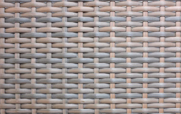 プラスチックウィッカーパターンの背景を織り — ストック写真