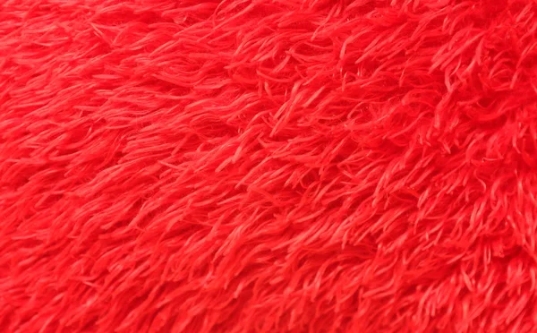 Rotes Haar Textil — Stockfoto