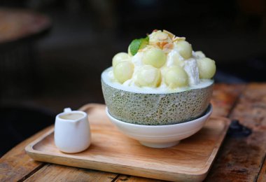 Karpuz Bingsu, ünlü Koreli dondurma buz.