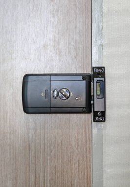 Bir elektronik kapı kilit Oda arka yüzü.