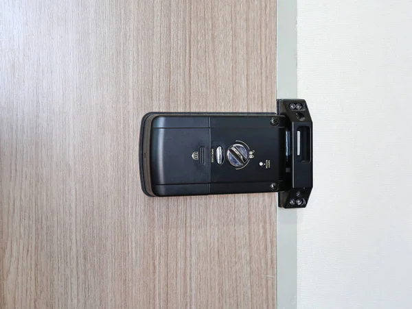 Back Side Electronic Door Lock Room — Stock Photo, Image