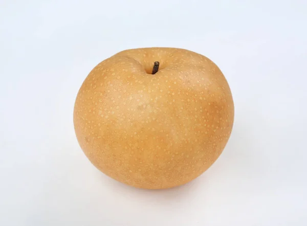 Chinese Pear White Background — Stock Photo, Image