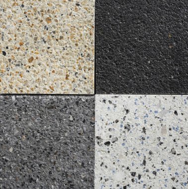 Beton doku döşer. Desen arka plan.