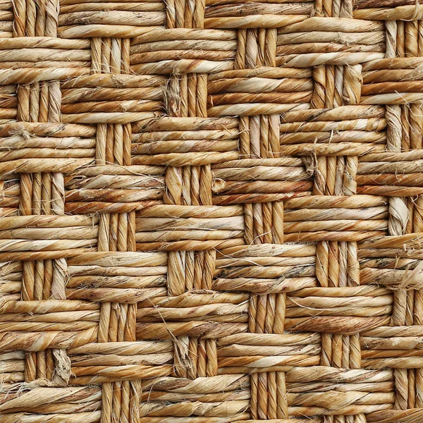 Rattan Tessuto Con Motivi Naturali — Foto Stock