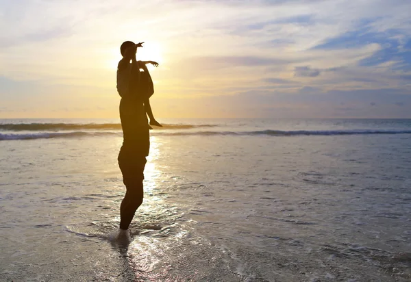 Man in fight position on the beach — Stock Photo © eddiephotograph #1248478