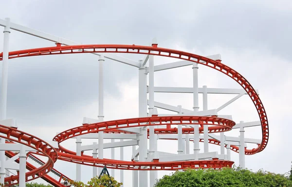 Roller Coaster Track — Fotografie, imagine de stoc
