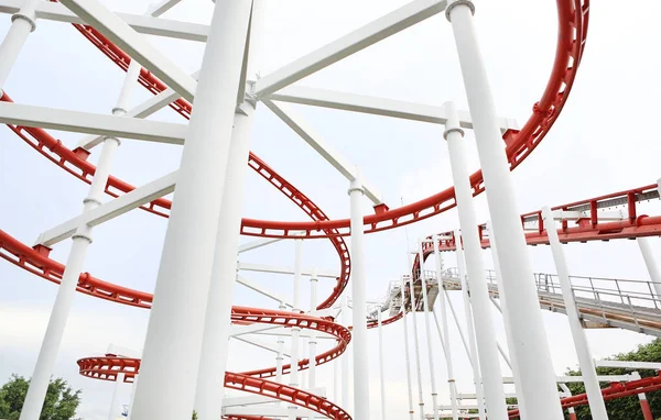 Roller Coaster Track — Stock Photo, Image