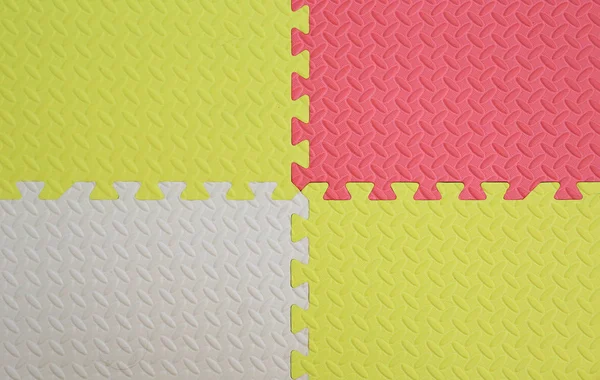 Colorful Foam Baby Playground Mat Kid Soft Mat Rubber Jigsaw — Stock Photo, Image