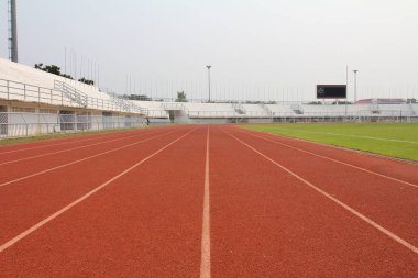 Koşu parkuru ve stadyum alanı