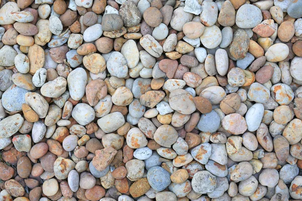 Piedra Guijarro Color Suelo Para Textura Fondo — Foto de Stock