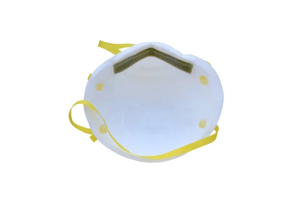 Innenseite Hygienemaske Schützt Filter Pm2 Staub Isoliert Auf Weißem Hintergrund — Stockfoto