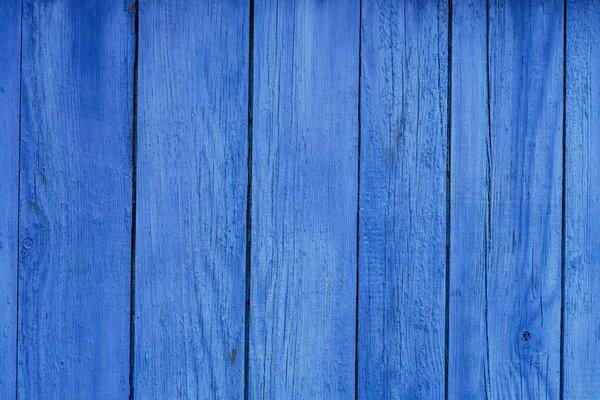 Old Blue Wooden Wall Board Background Texture