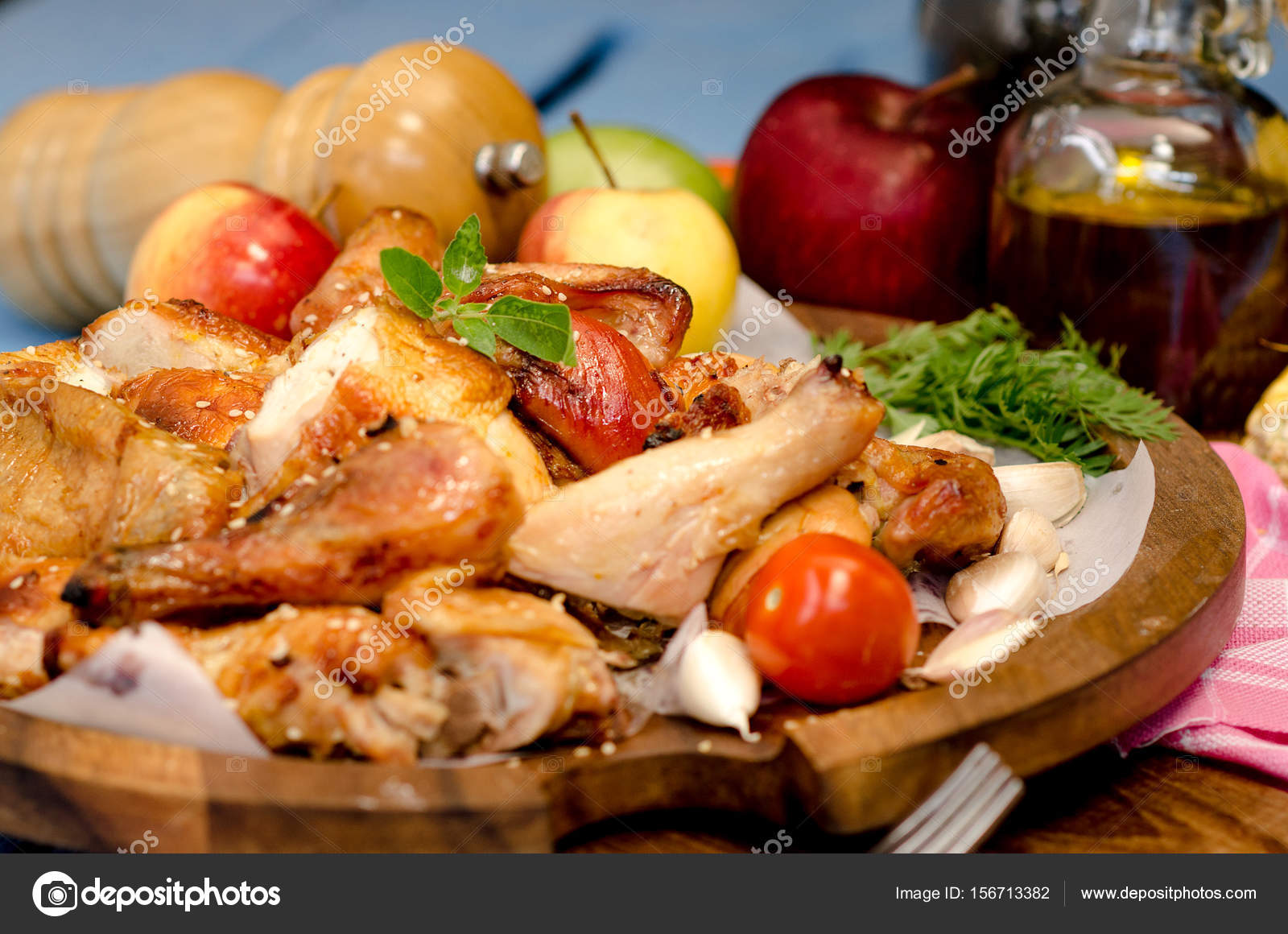 Calorias muslo de pollo ala brasa