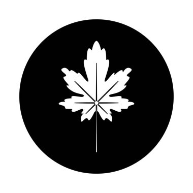 Sonbahar yaprak simgesi