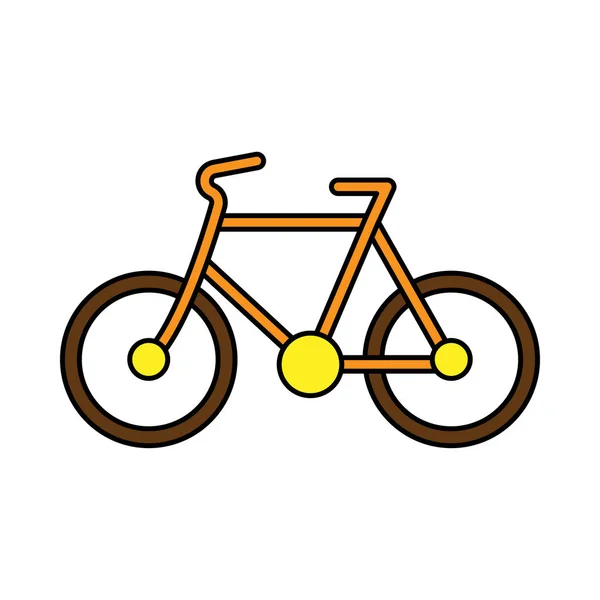 Vecteur - icône de contour de vélo, style design plat minimal moderne, illustration vectorielle de vélo — Image vectorielle