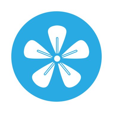 çiçek simge vektör