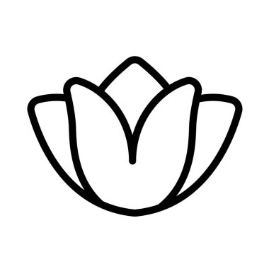 çiçek simge vektör