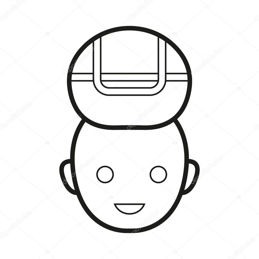 Priest flat icon