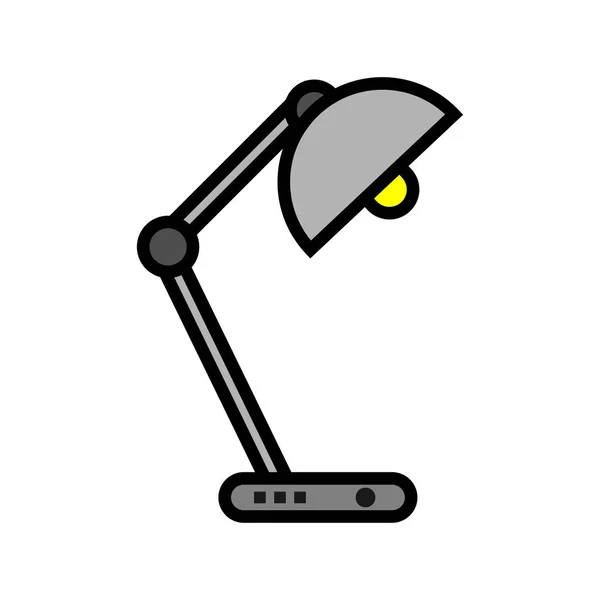 Icône de lumière de bureau — Image vectorielle