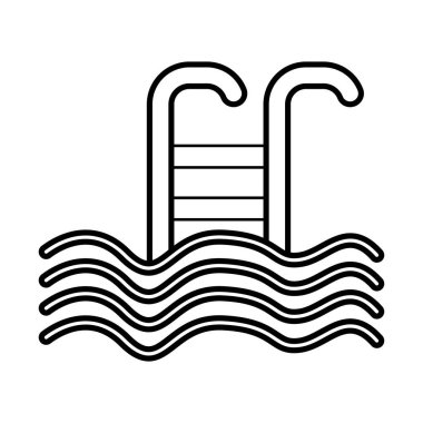 Simge merdiven sahilde