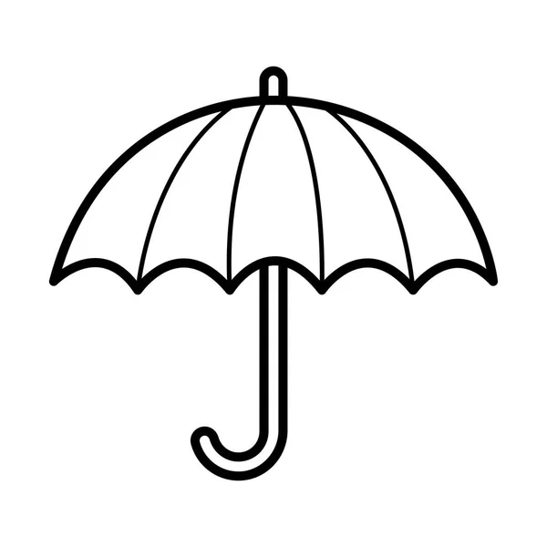 Regenschirm-Symbol für den Sommer — Stockvektor