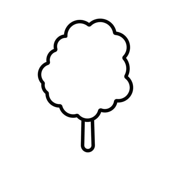 Unique tree icon — Stock Vector