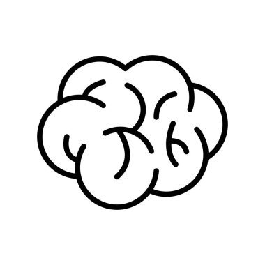 Beyin simge vektör