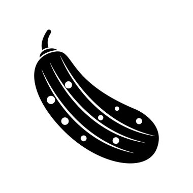 Salatalık simge vektör